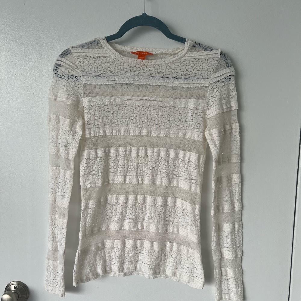 Crème coloured Joe Fresh top